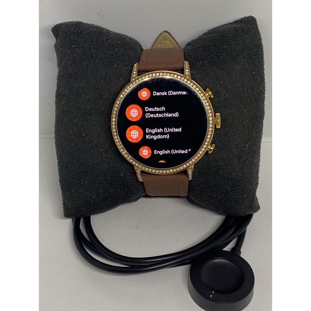 Fossil Gen 4 Authentic Digital Dial Smart Watch Custom Band FTW6015 AB531